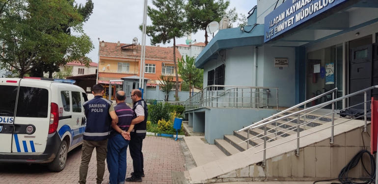 Samsun’da aranan FETÖ hükümlüsü saklandığı çatı katında yakalandı