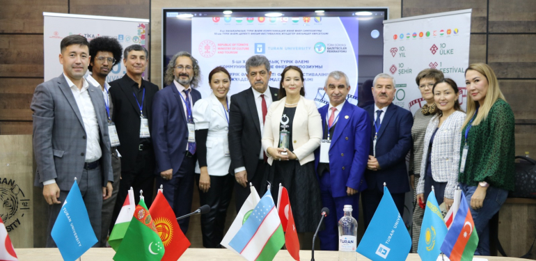 Türk Dünyası İletişim ve Sanat Sempozyumu ile Belgesel Film Gösterimleri Almatı’da Yapıldı