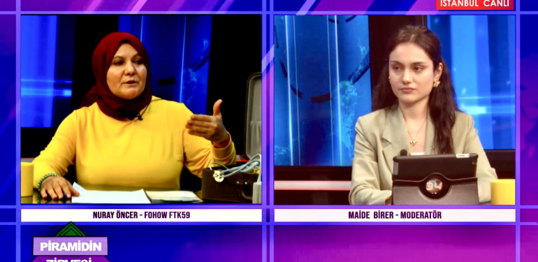 Nuray Öncer “Piramidin Zirvesi” Programına Konuk Oldu: Fohow Cihazı Canlı Yayında Tanıtıldı