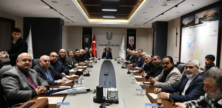 TİMBİR Heyetinden Şanlıurfa Valisi Hasan Şıldak’a ziyaret
