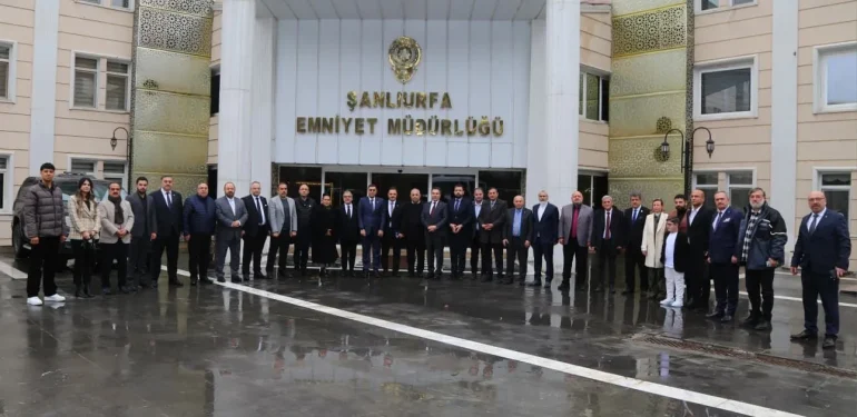 TİMBİR Heyetinden Şanlıurfa İl Emniyet Müdürlüğü’ne Ziyaret
