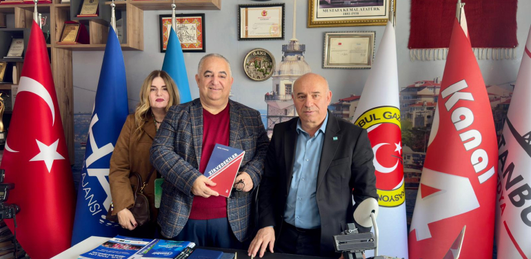 Kıbrıs Genç TV’den İstanbul Medya Grubu’na Stratejik Ziyaret