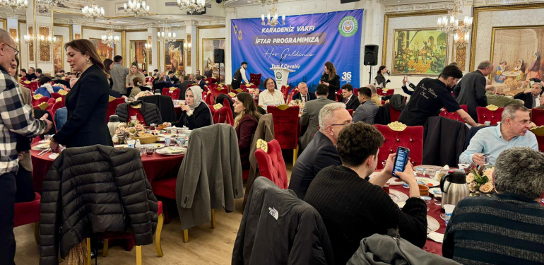 Karadeniz Vakfı Birlik ve Beraberlik İftarında Buluştu