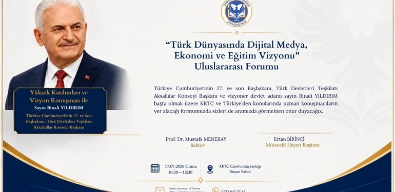 KKTC’de dijital medya, ekonomi ve eğitim vizyonu forumu düzenleniyor